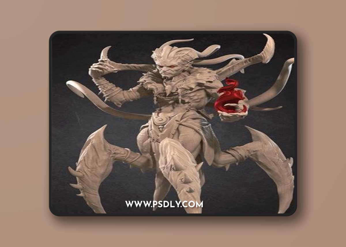 Bite The Bullet - Bullet Hell Demons June 2023 – 3D Print Model