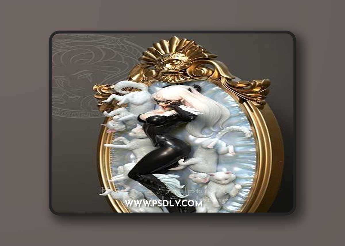 Black Cat – 3D Print Model