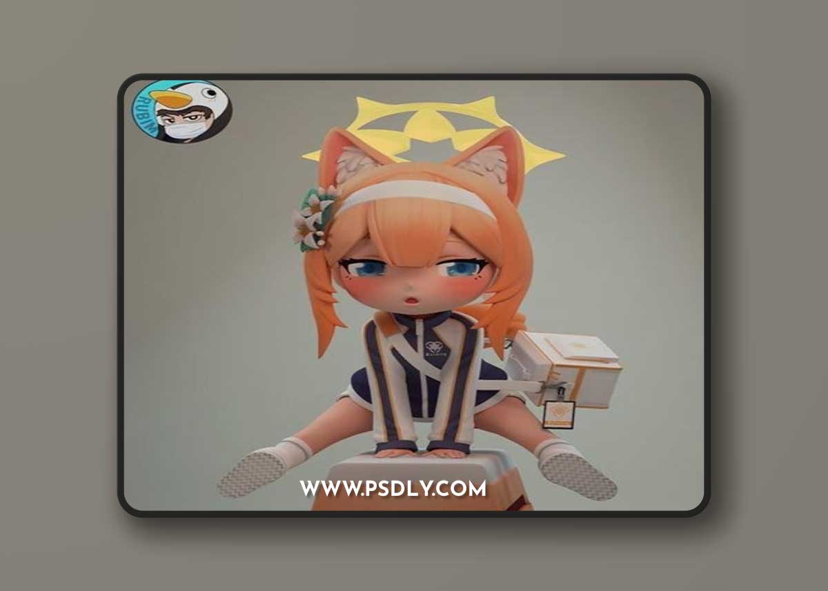 Blue Archive Mari - Rubim – 3D Print Model