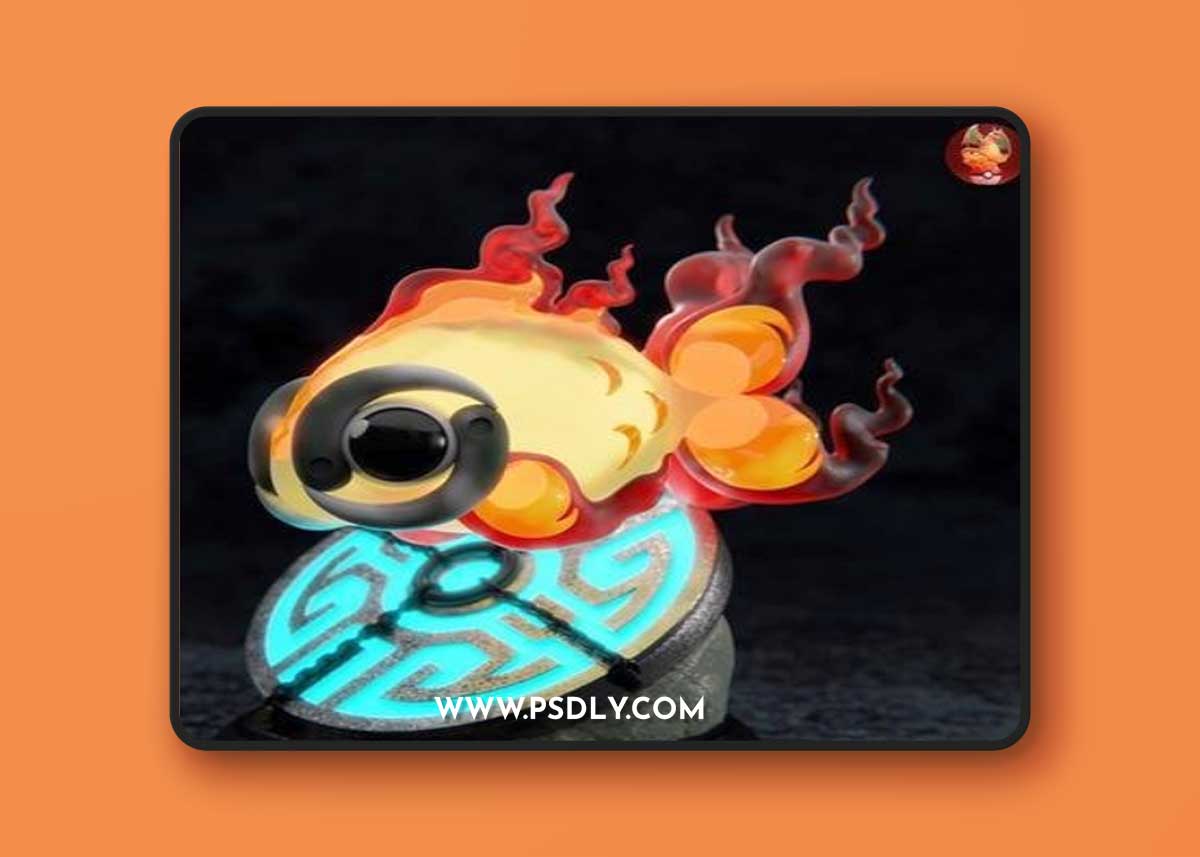 Chi-yu - legendary fish – 3D Print Model