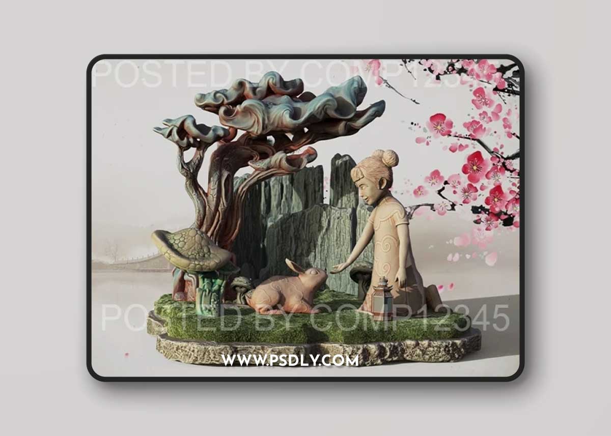 Chinese New Year Diorama – 3D Print Model