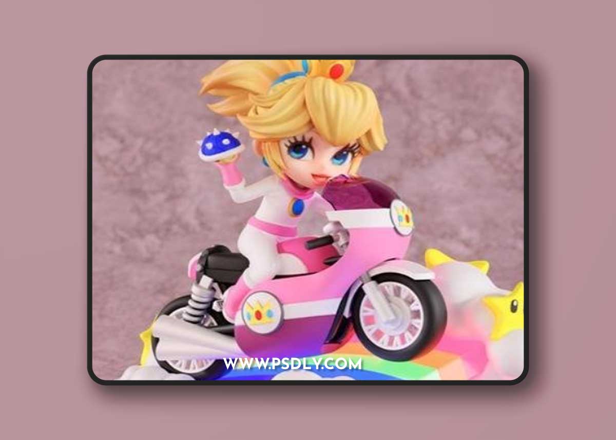 Chuya Factory - Princess Peach – 3D Print Model