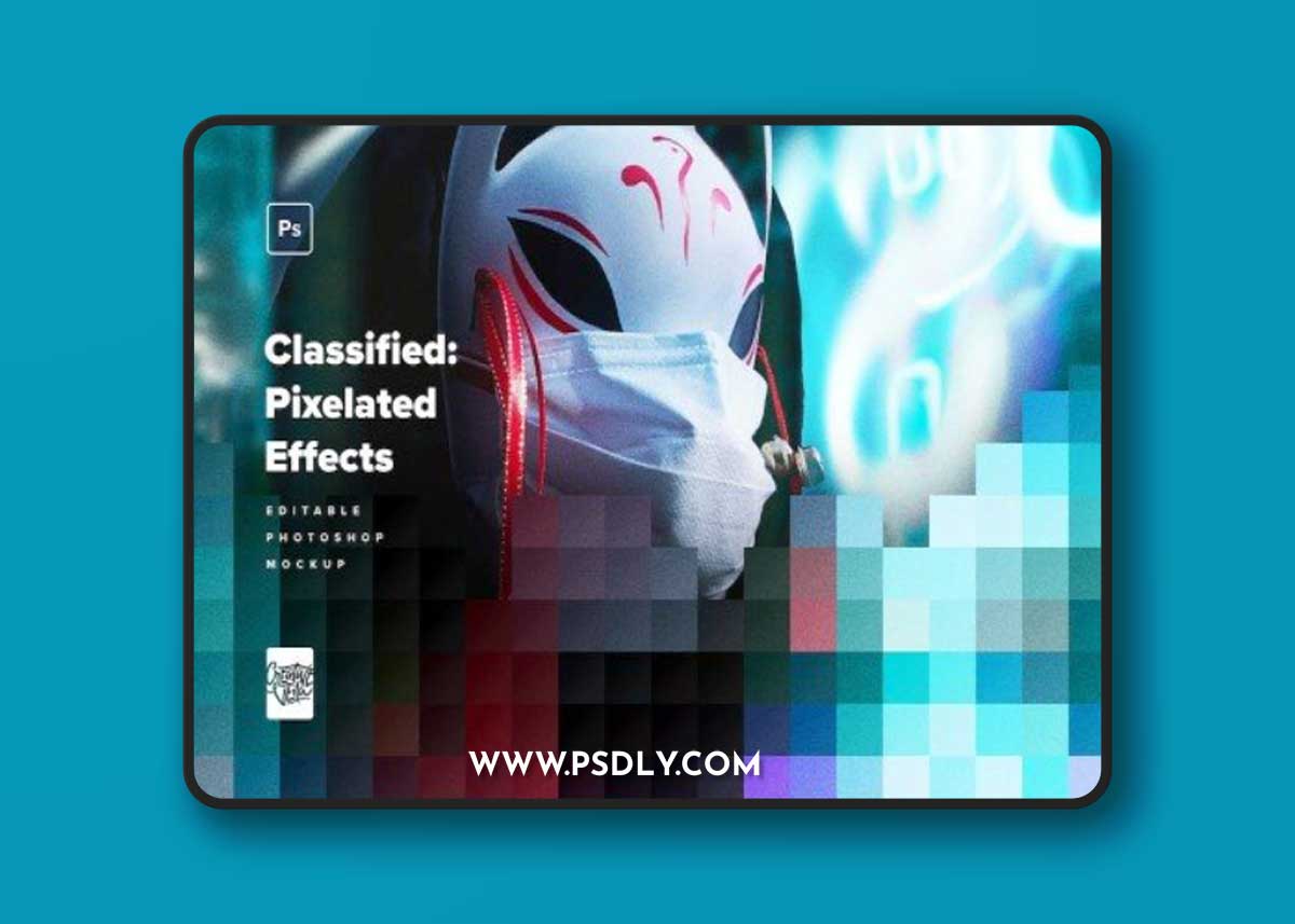 Classified Pixelated Photo Effects