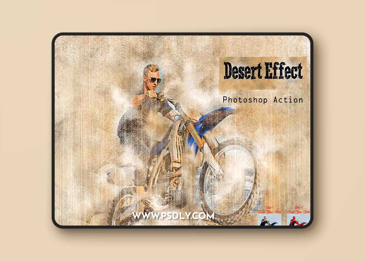 Creativemarket - Desert Effect Photoshop Action 17640778