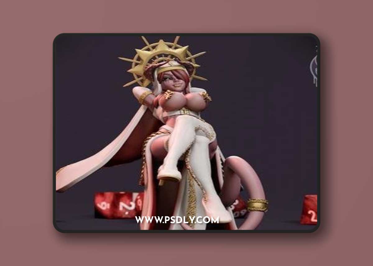 Demon Nun 2 - Jigglystix – 3D Print Model