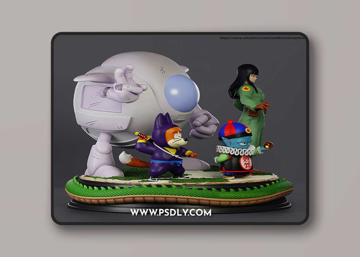 Dragon Ball Gang Pilaf – 3D Print Model