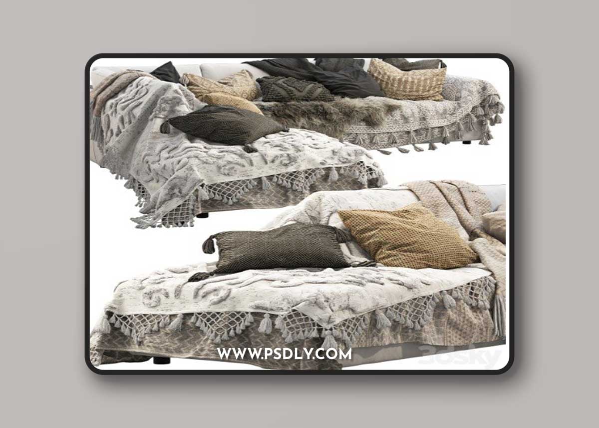 EQ3 Cello 3-Piece Sectional Sofa