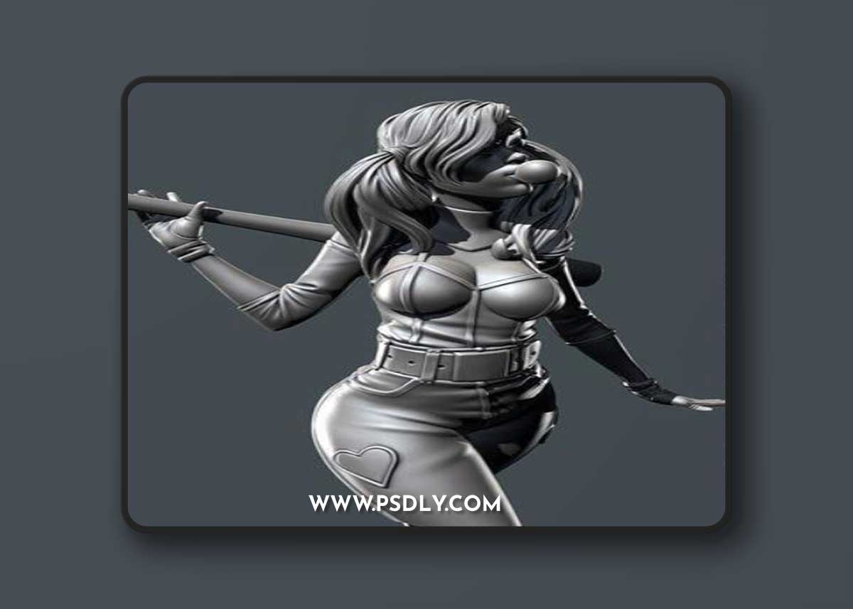 Eastman - Harley Quinn – 3D Print Model