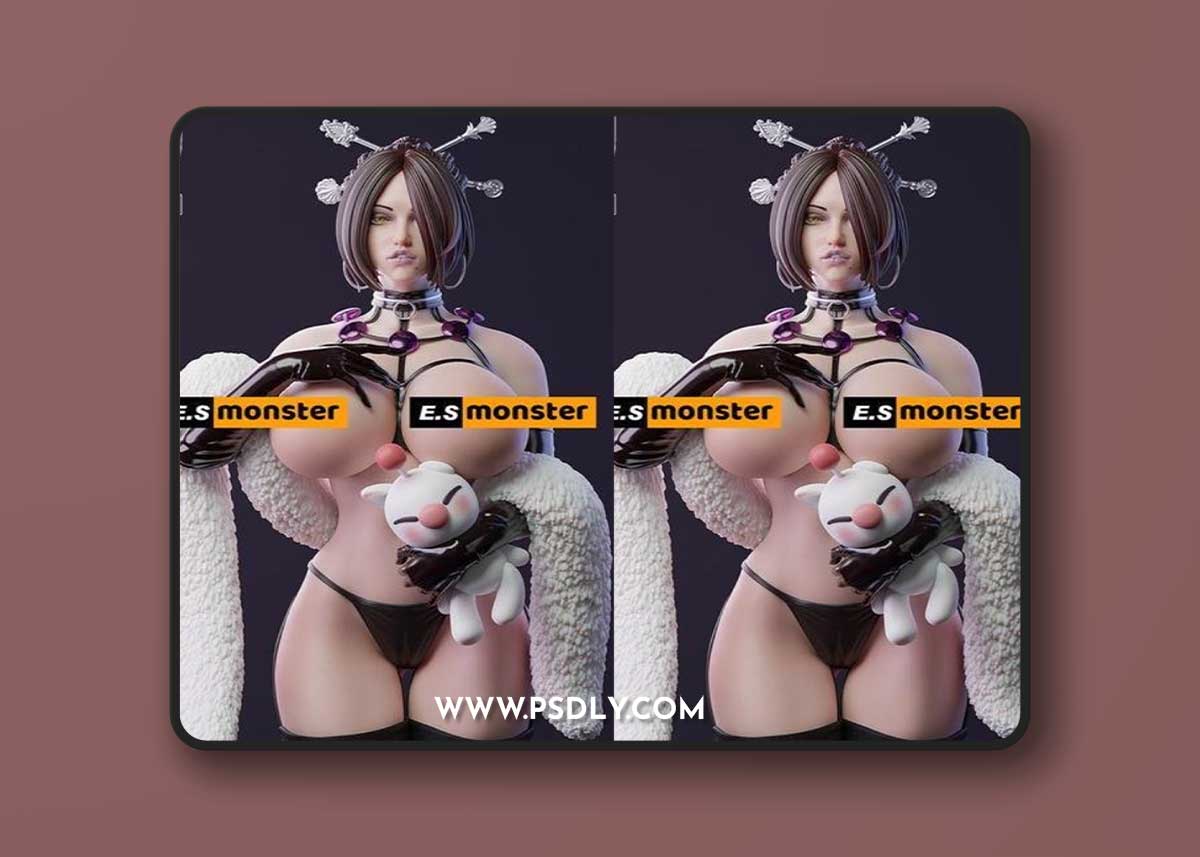 FAN Lulu NSFW Version - E.S Monster – 3D Print Model