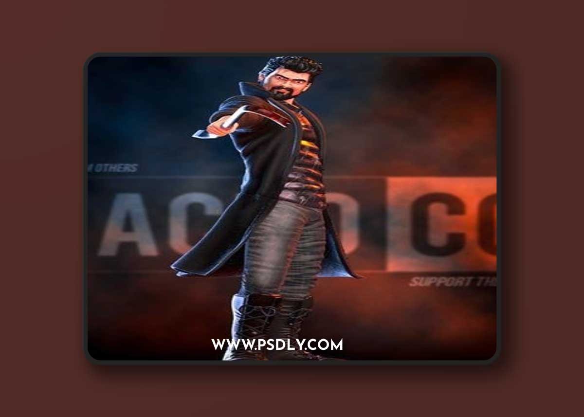 Fan Art - Billy Butcher from The Boys - Statue – 3D Print Model