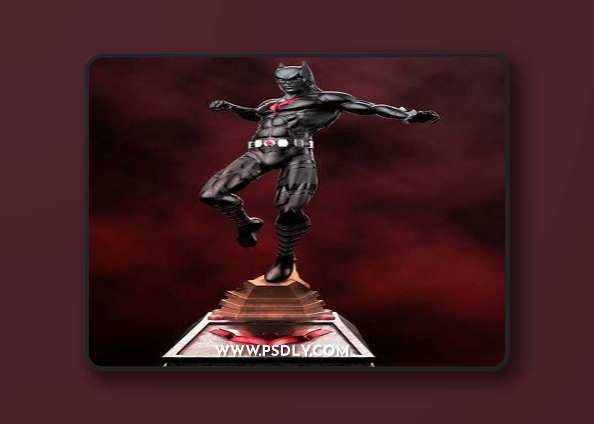 Fanart Batman Beyond Statue – 3D Print Model