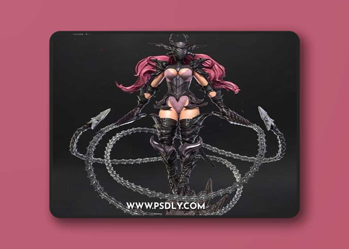 Fantasy Warrior Line 4 – 3D Print Model