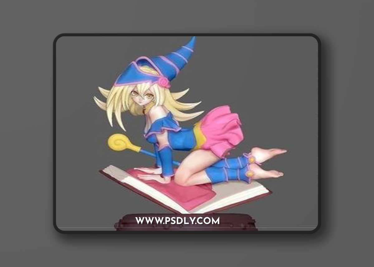 Figuremaster - Dark Magician Girl – 3D Print Model