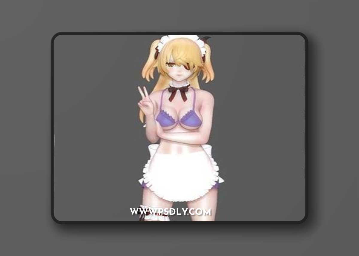 Figuremaster - Fischl Maid – 3D Print Model