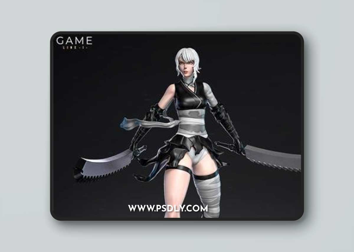 Game Kaine Ver.3 - P.1 – 3D Print Model