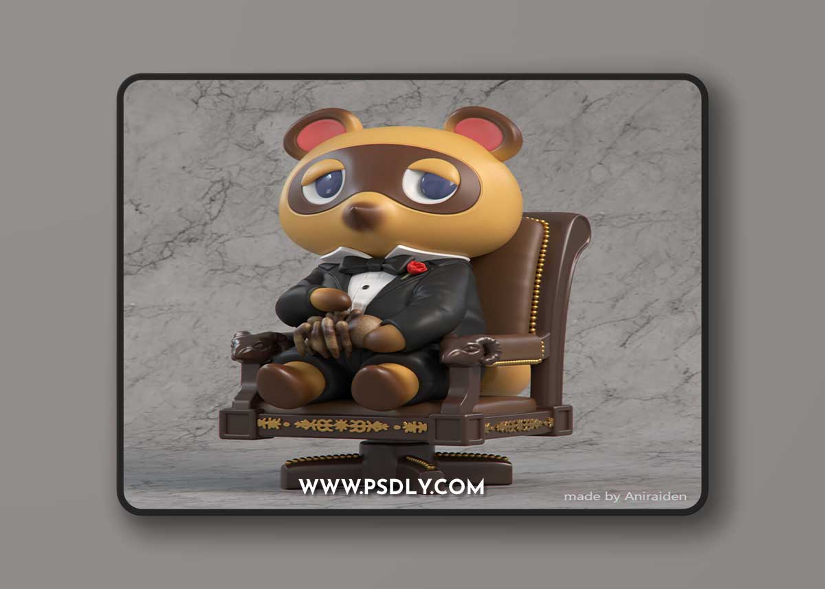 Godfather Tom Nook – 3D Print Model