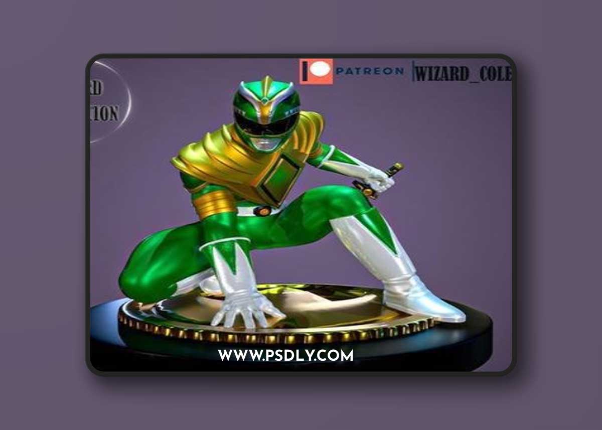 Green Ranger - power ranger – 3D Print Model