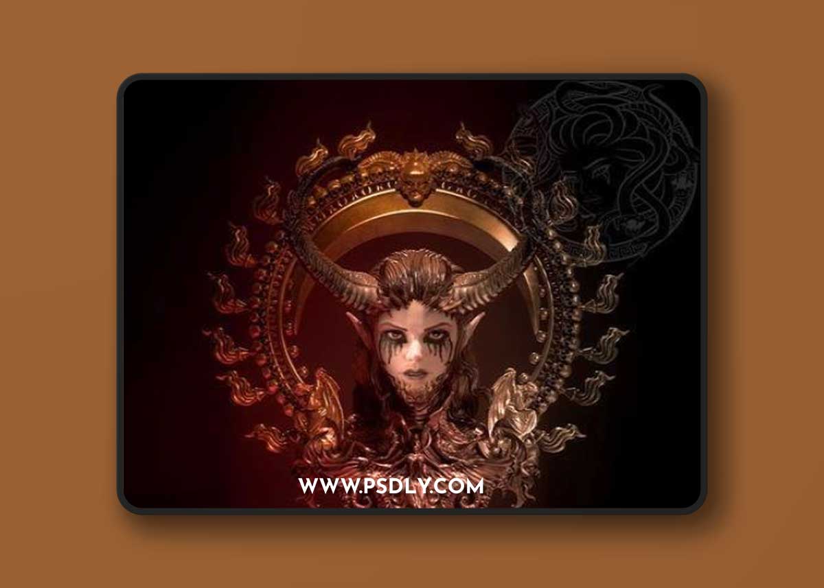 Guardian of Gehenna by Creative Geek MB – 3D Print Model