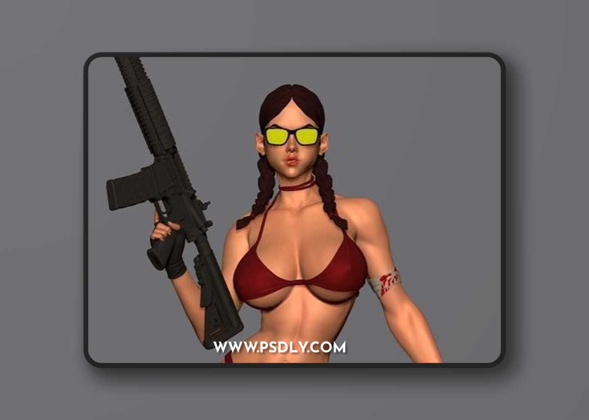 Gun Honey – 3D Print Model