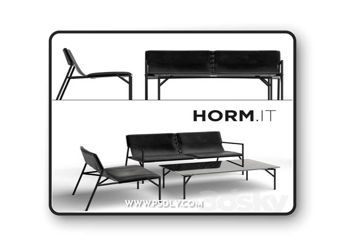 HORM.IT Tout le Jour Sofa & Coffee Table