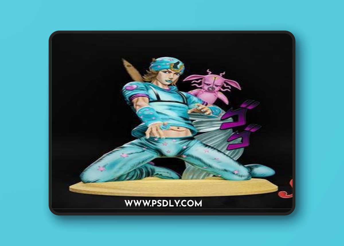 Johnny Joestar JoJos Bizarre Adventure – 3D Print Model