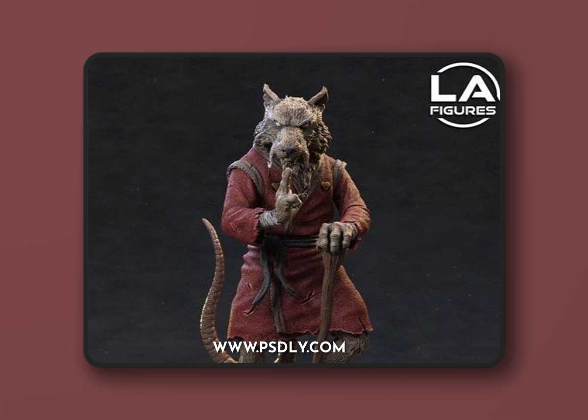 L.A. Figures - Splinter – 3D Print Model