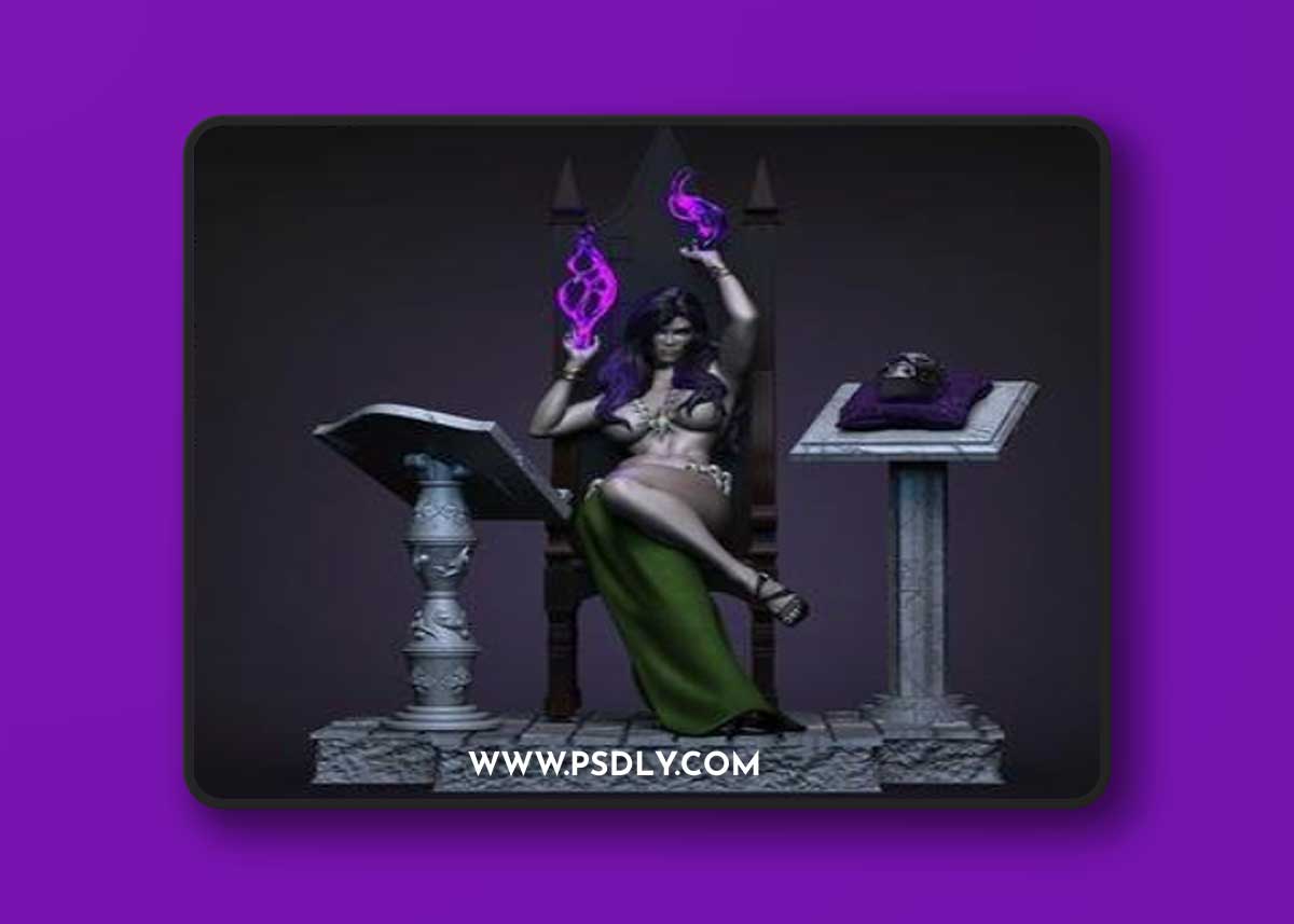 Marvel Comics Morgan Le Fay – 3D Print Model