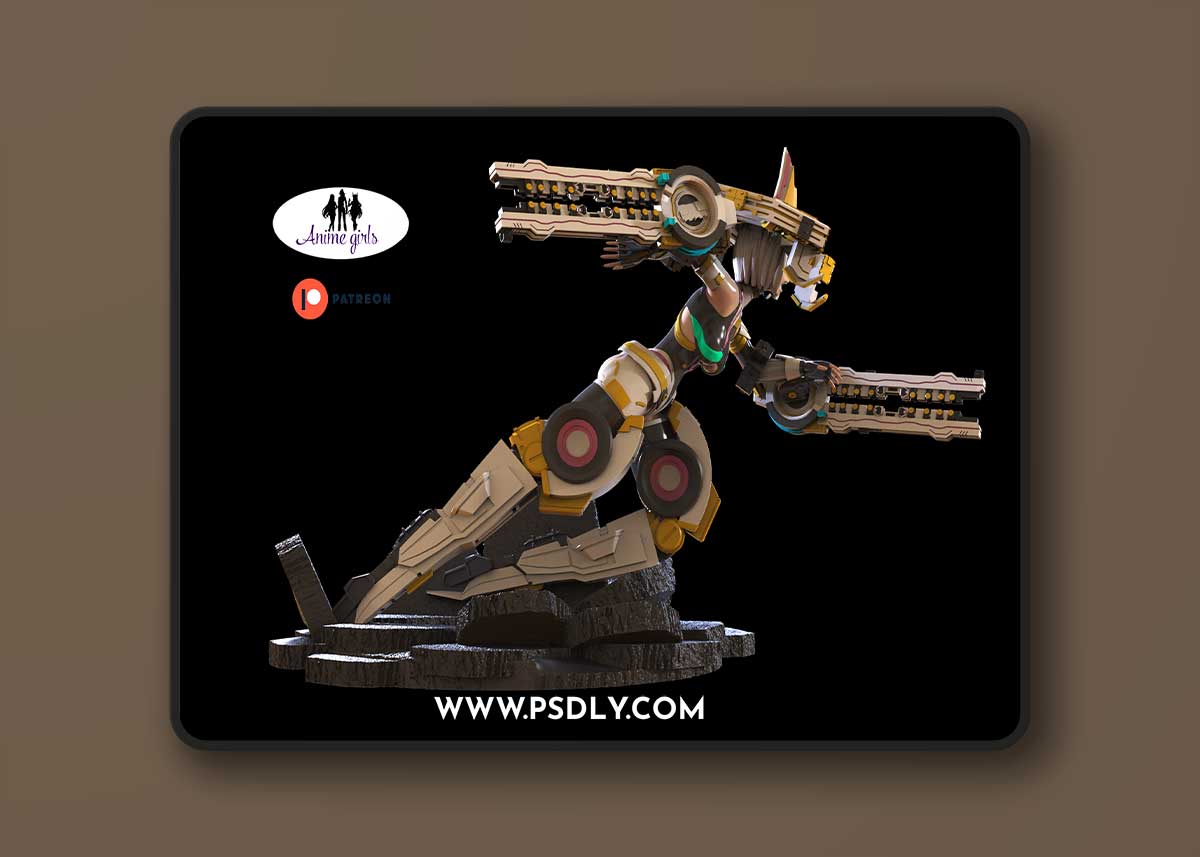 Megan Mecha Girls – 3D Print Model