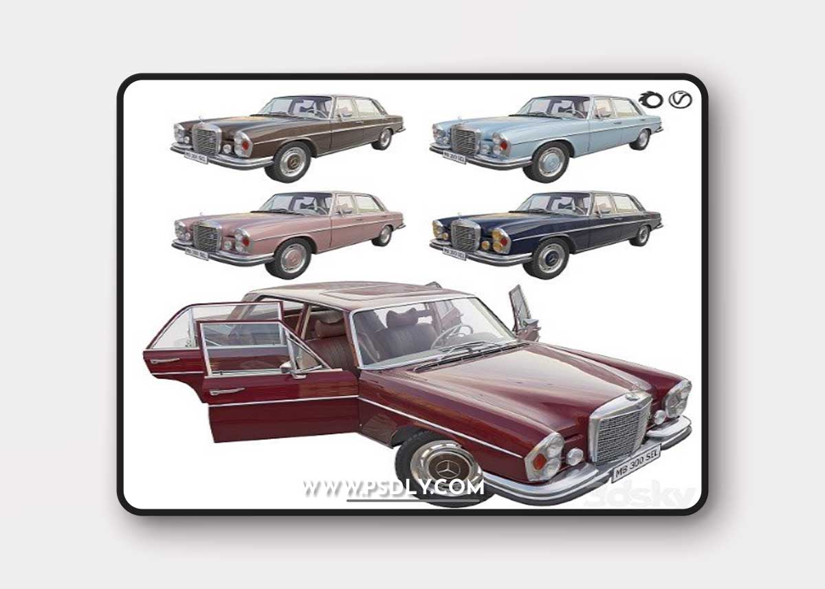 Mercedes Benz 300 Sel 36