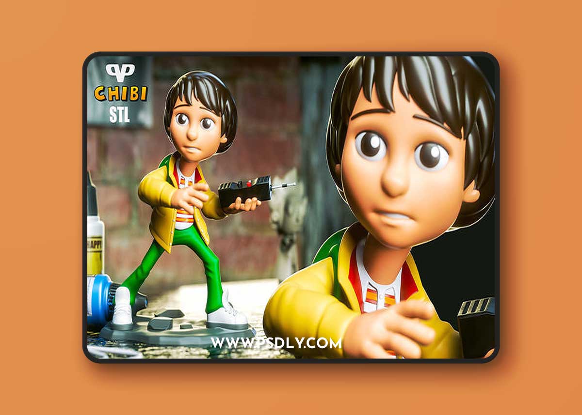 Mike Stranger Things – 3D Print Model