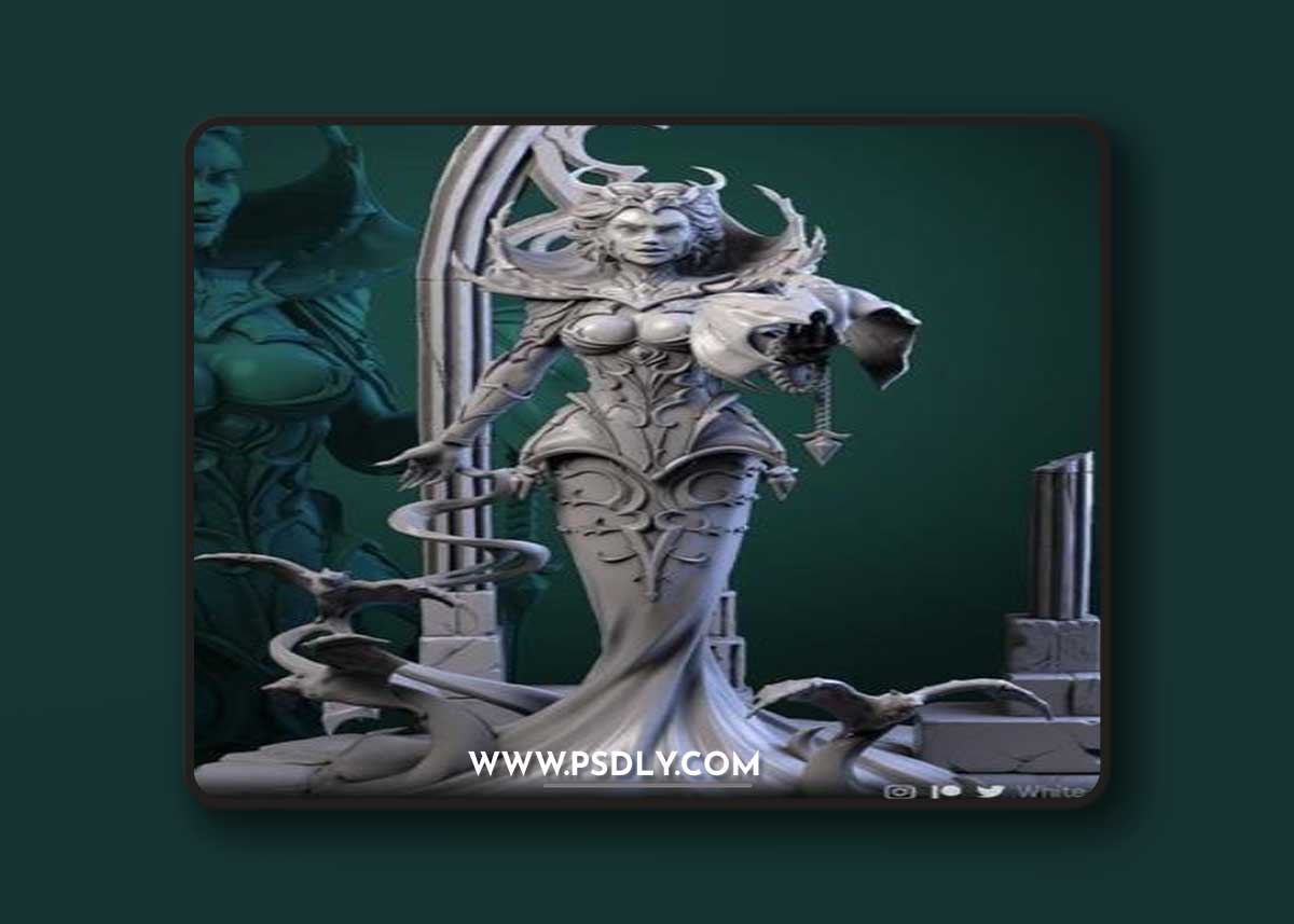 Mistress of Blood – 3D Print Model