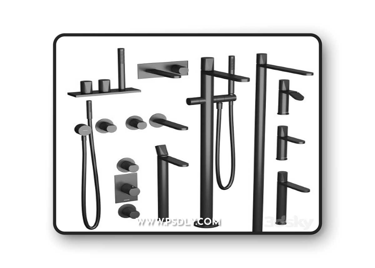 Mixer taps Antoniolupi Indigo Faucets set