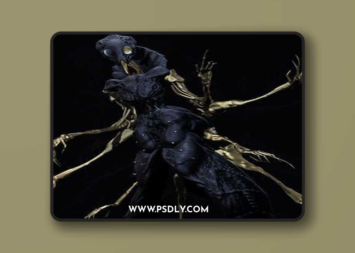 Necronauts Geist Action Figure – 3D Print Model