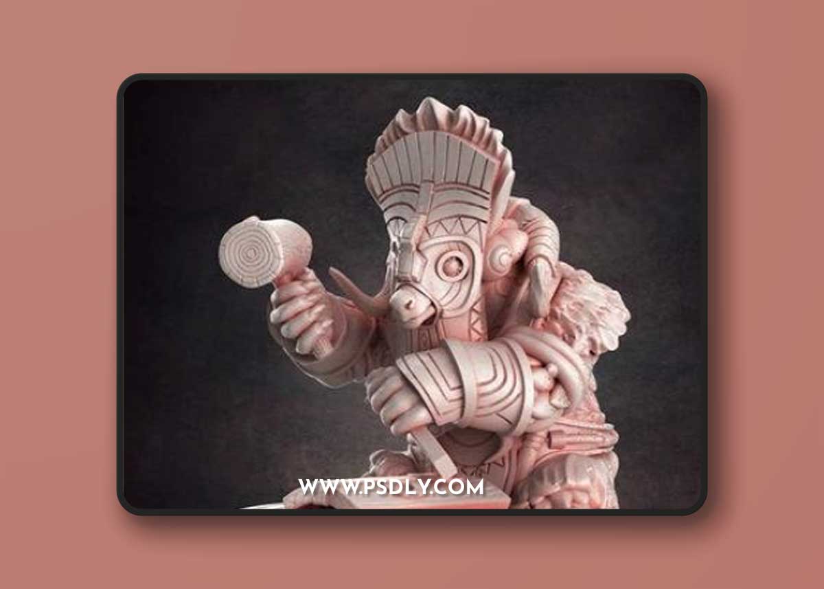 Pangolin Village – 3D Print Model