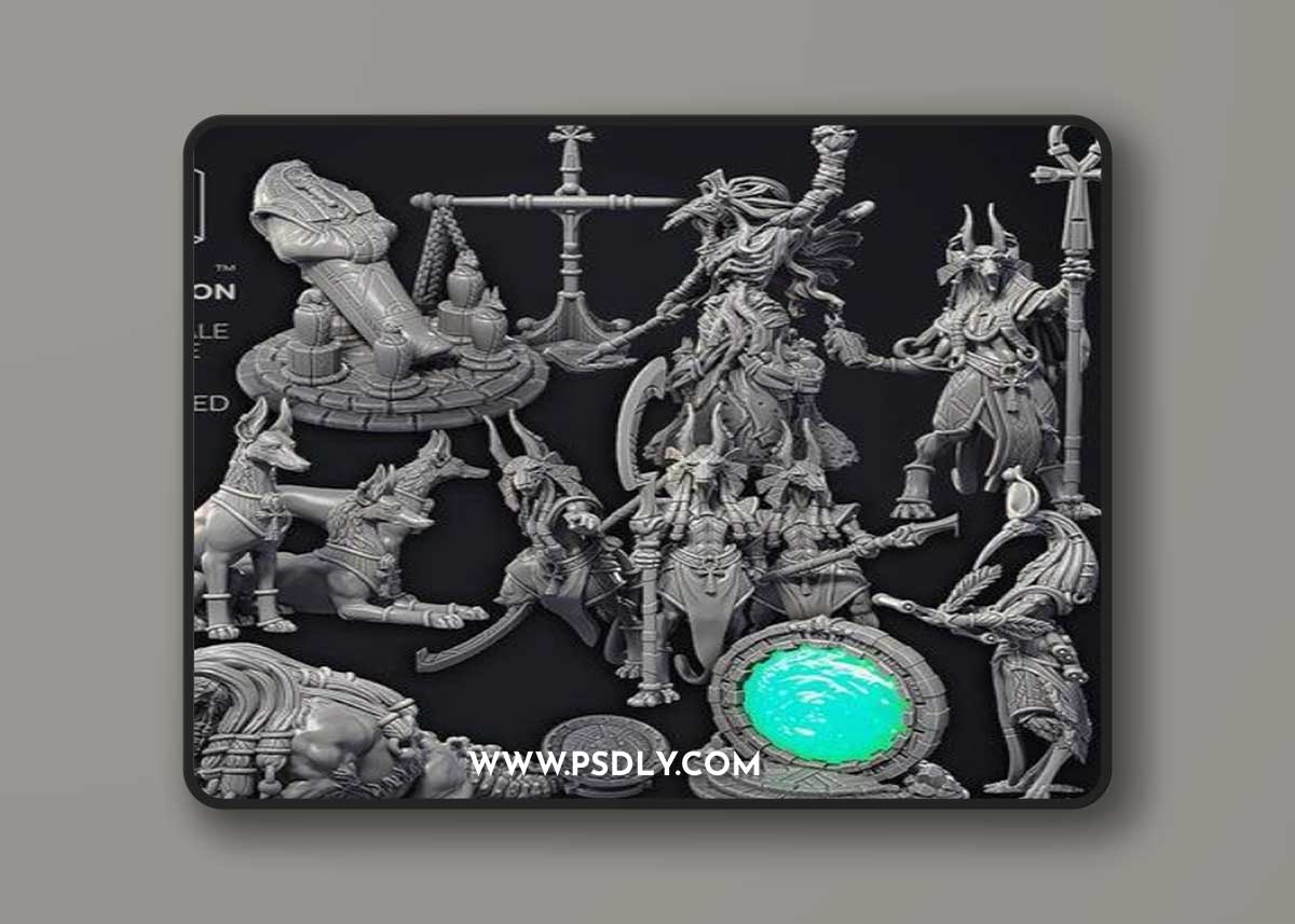 Printed Obsession - Court of Anubis June 2023 – 3D Print Model