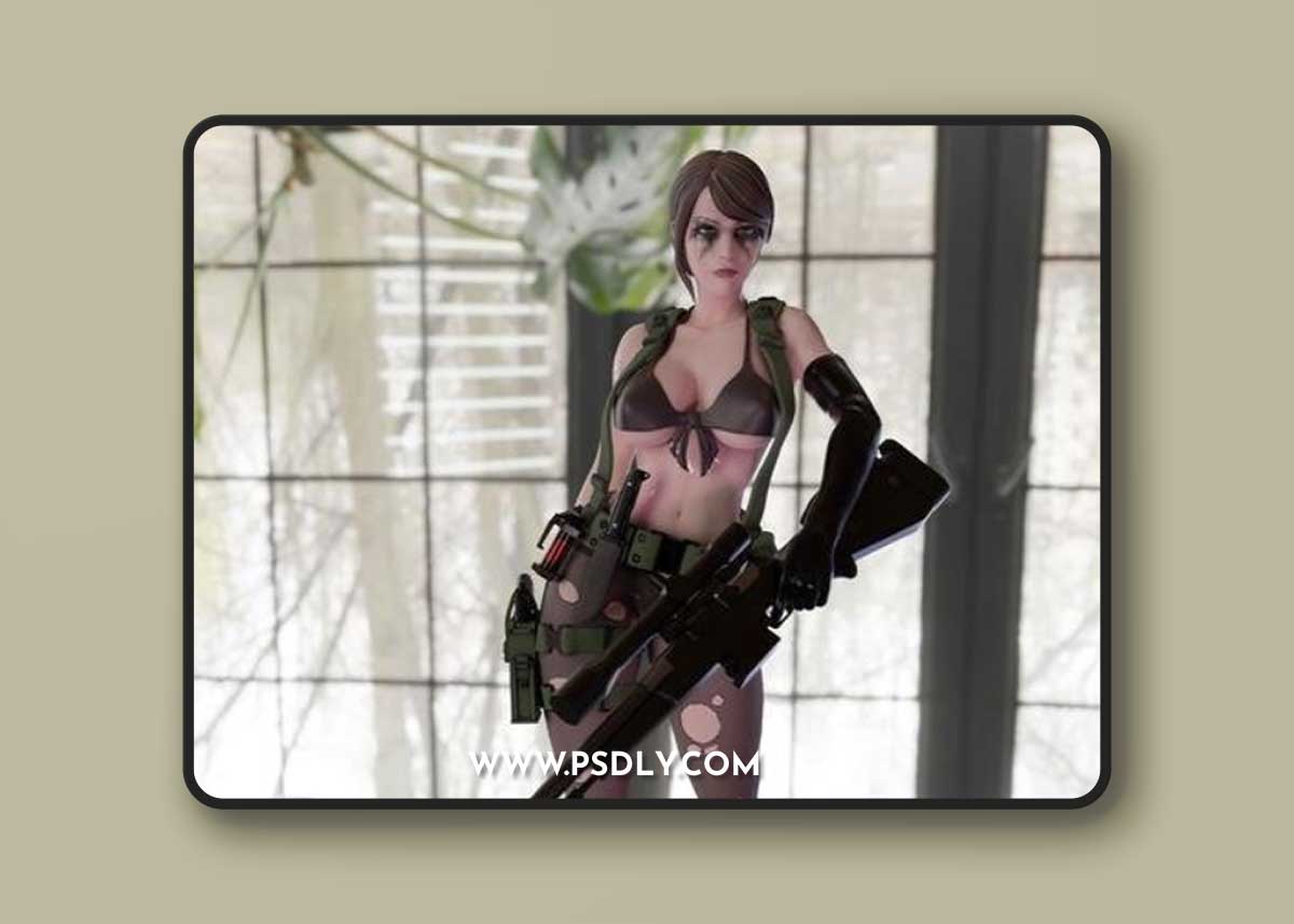 Quiet - Momoji – 3D Print Model
