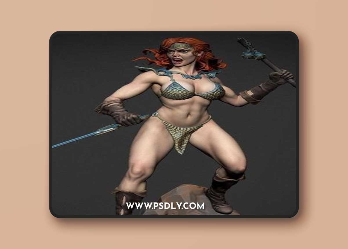 Red Sonja – 3D Print Model