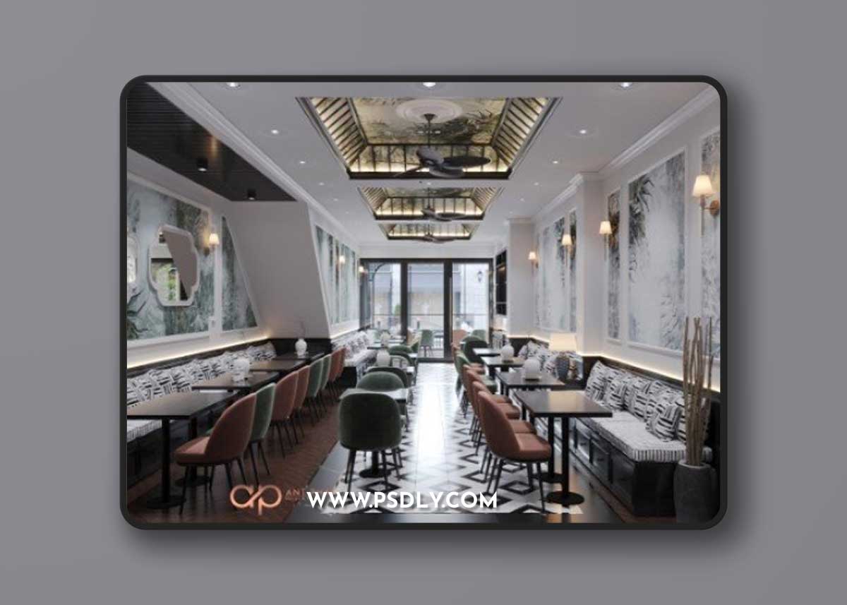 Restaurant Interior Scene by Bui Khong Bay