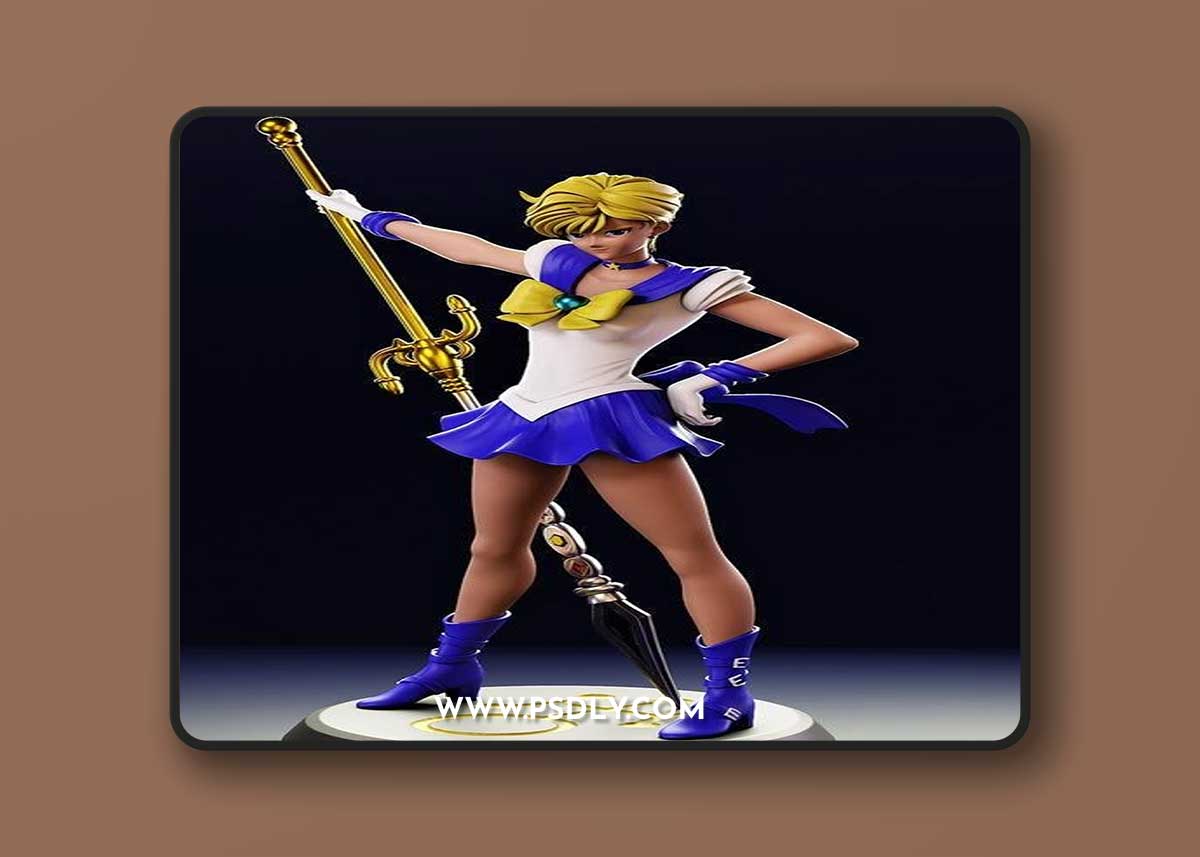Sailor Moon - Uranus – 3D Print Model