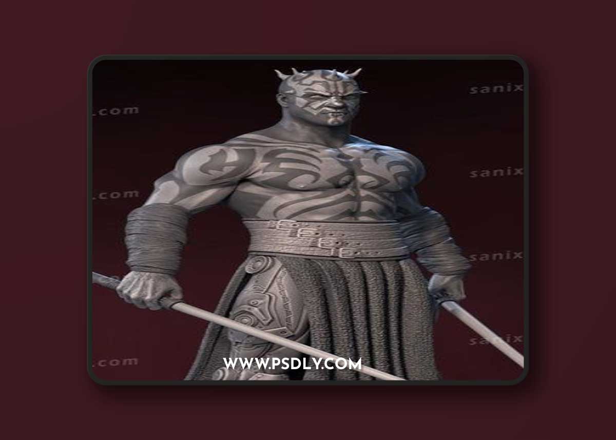 Sanix - Darth Maul – 3D Print Model
