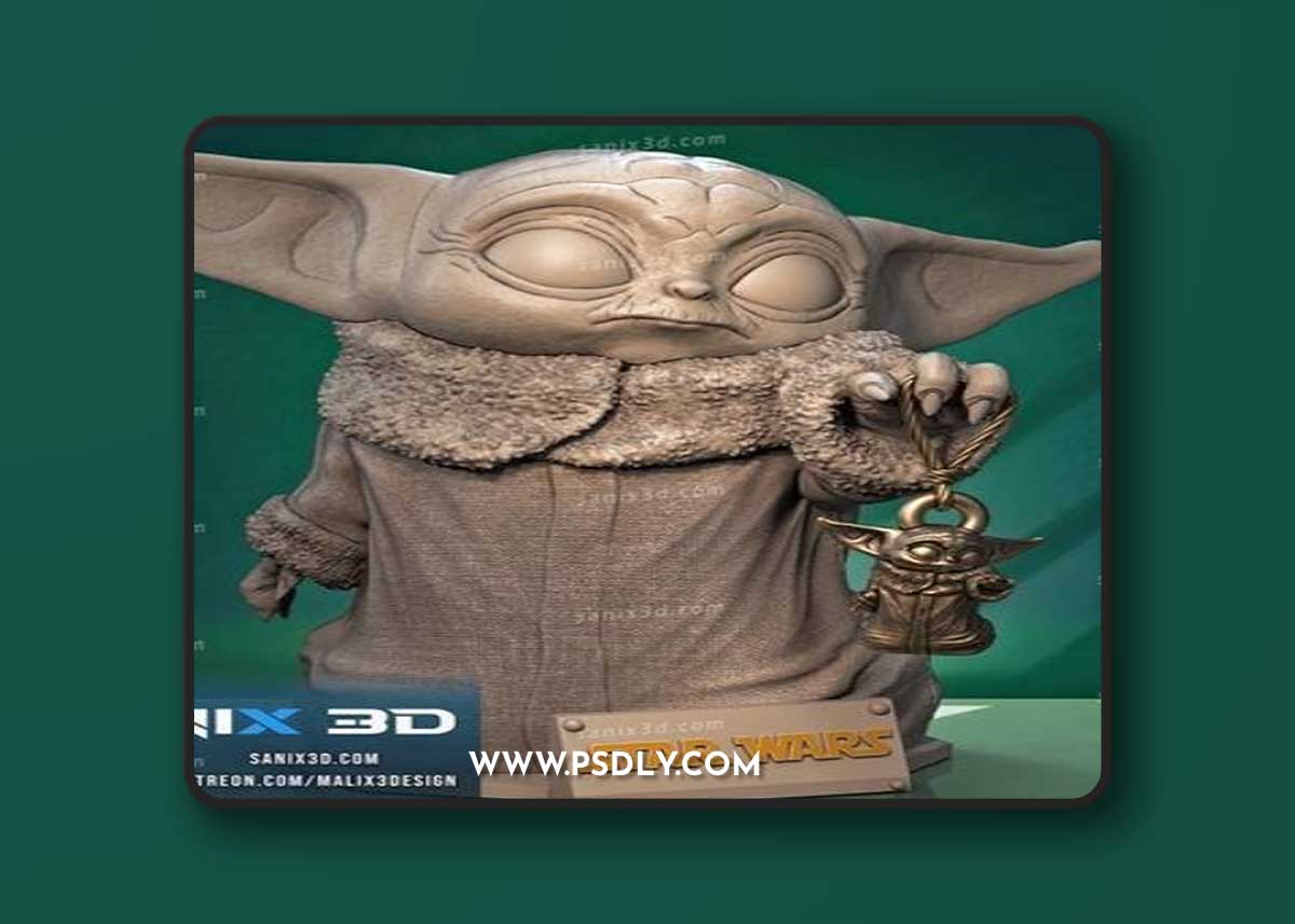Sanix - Grogu – 3D Print Model