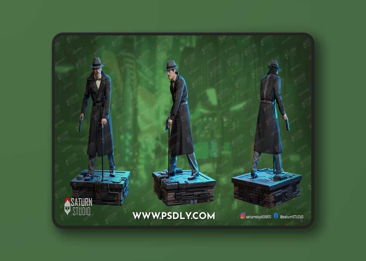 Saturn Studio - Gaff Bladerunner – 3D Print Model