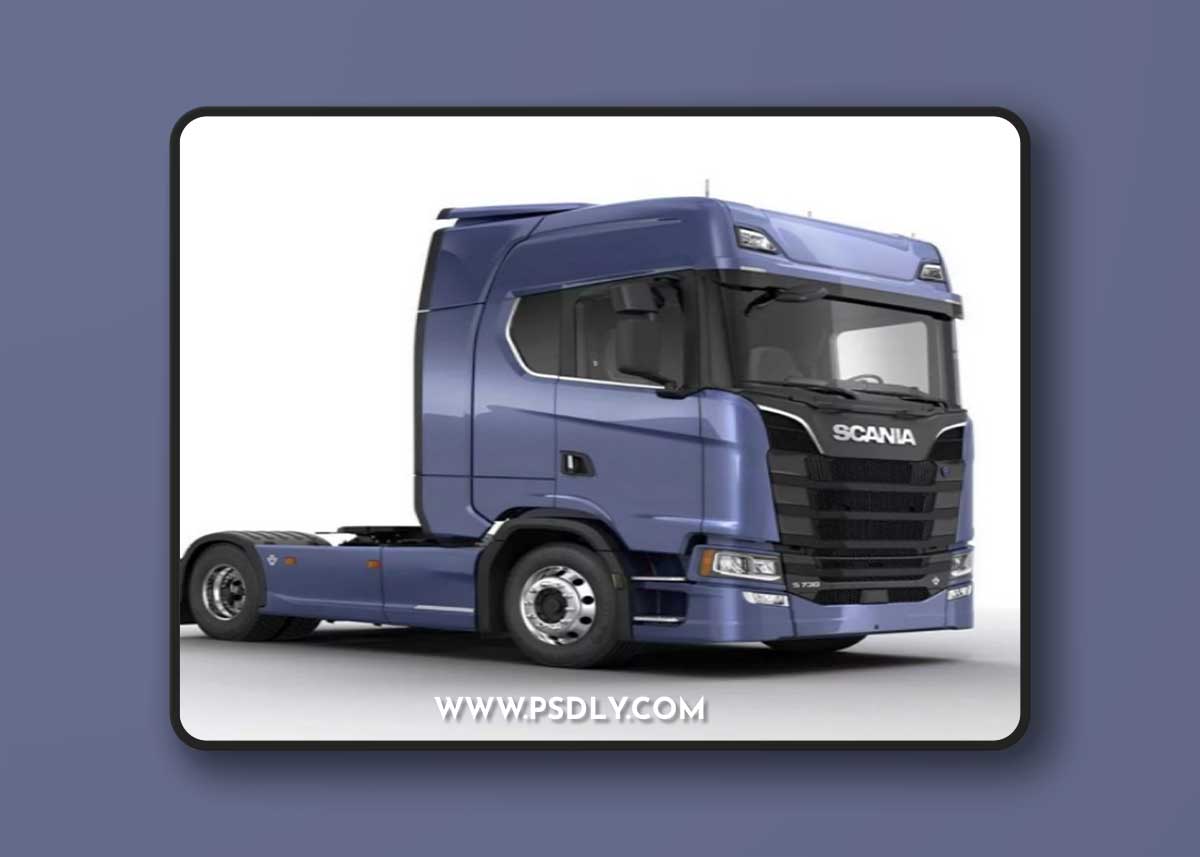 Scania S 730 Highline Tractor Truck 2-axle 2016