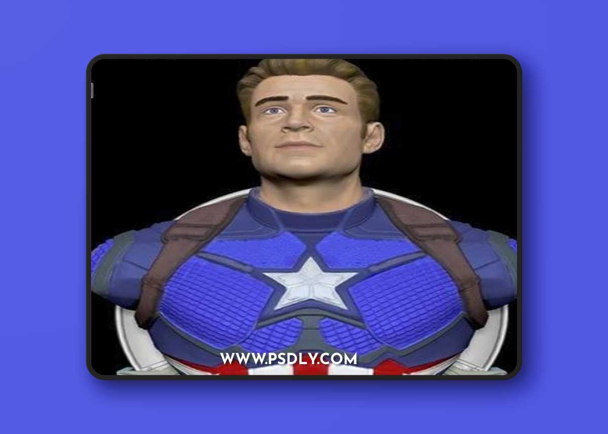 Steve Rogers - Captain America – 3D Print Model