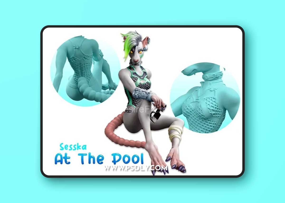 The Atlas Pool Party – 3D Print Model