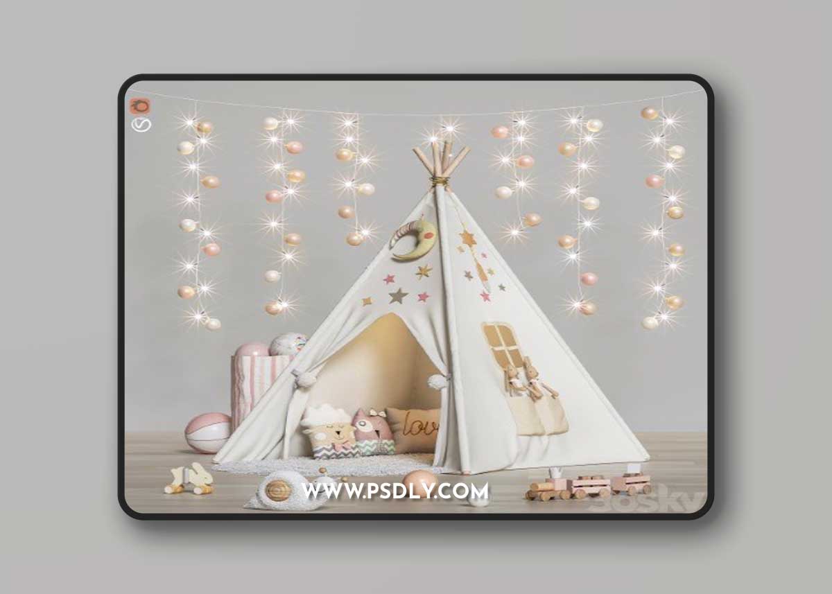 Toys and furniture set 63