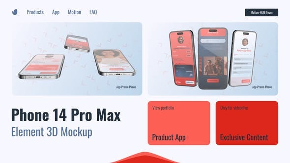 Videohive App Promo Phone 14 46209355