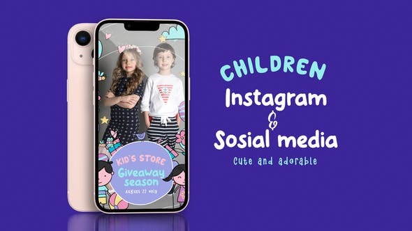 Videohive Kids Instagram Stories 46140096