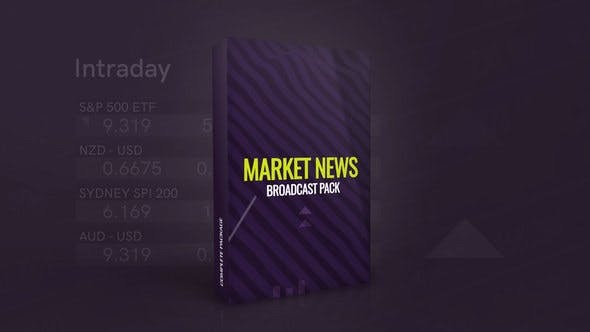Videohive Market News Broadcast Pack 22647666