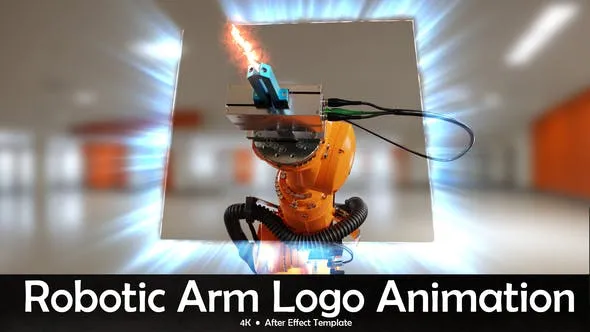 Videohive Robotic Arm Logo Animation 44827049